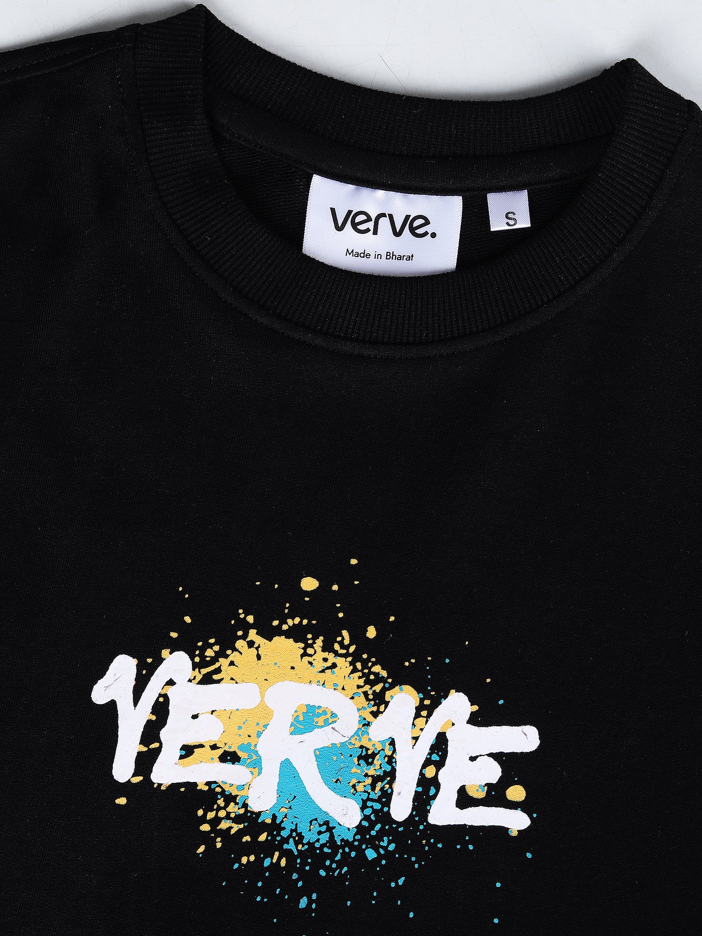 Oversized Black T-shirt (AROMA)
